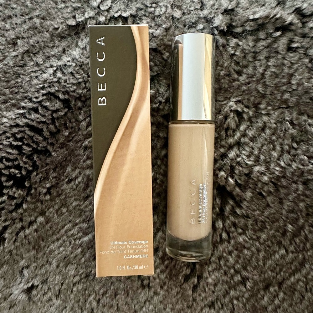 Becca Cosmetics Ultimate Coverage 24 Hours Foundation, Cashmere NEW
